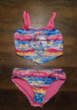 NWT Unicorn Heart Bikini Tankini Wonder Nation Girls XL 14-16 Swimsuit - £6.31 GBP
