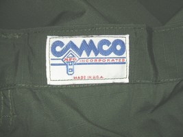 CAMCO brand OD BDU-style trousers NWT XXXXXXXXXXXXX- Large (50X36) Made ... - £50.84 GBP