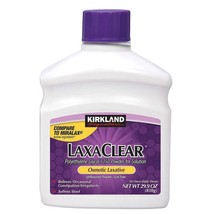 1 bottle Laxative Polyethylene Glycol - Kirkland Signature LaxaClear 50 ... - $370.05 MXN