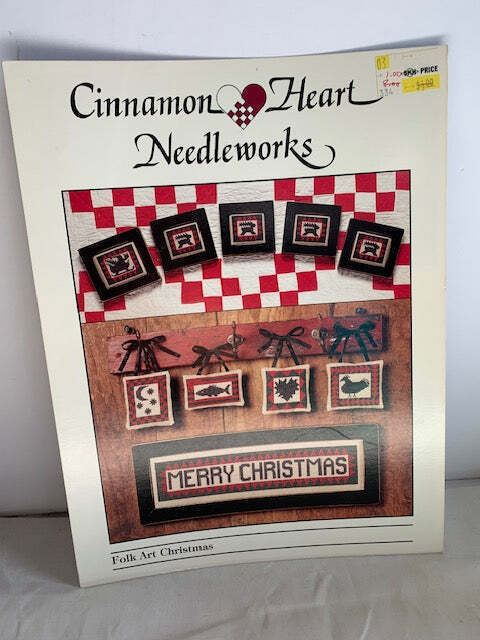 Cinnamon Heart Needleworks counted cross stitch design book - $6.34