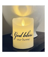 Flickering flameless wax candles.  Batteries included - $277.13 MXN