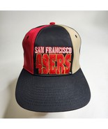 San Francisco 49ers Drew Pearson Panel Snapback Hat Forty Niners SF - £31.32 GBP