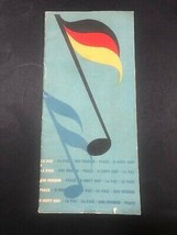 EAST GERMANY BROCHURE-PROGRAM OF CELEBRATIONS FOR DDR in RUSSIAN LANGUAGE - $14.85