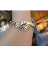 18k Diamond Bangle Bracelet 4 CTTW White Baguettes E F Round 40g Yellow ... - £13,428.77 GBP