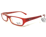 Ray-Ban Vista Montature RB5088 2182 Trasparente Rosso Rettangolare 50-16... - $69.75