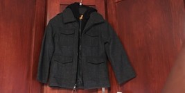 Classic Club Boys Winter Coat Sz 4/5 Zip Out Hood - £58.17 GBP