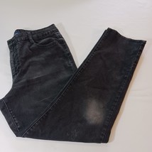 Bandolino Amy High Rise Women's Black Jeans Size 14 Measured (33x30) image 2