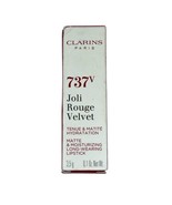 Clarins Joli Rouge Velvet Lipstick Matte 737V Spicy Cinnamon 3.5 g. 0.1 ... - $352.68 MXN