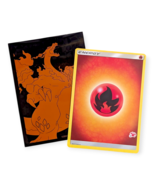 Sun and Moon Pokemon Card (K14): Fire Energy, 2 Charizard Stamp - $90.43 MXN