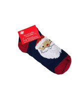 Christmas House - Santa Claus Socks - Kid&#39;s Size 7-2 - Low Cut Socks - £7.81 GBP