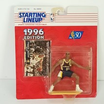 1996 Kenner NBA Starting Lineup Reggie Miller Indiana Pacers Vintage NBA 50th - $16.82
