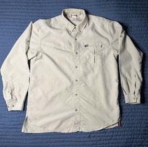 The North Face Shirt Men’s Large Off White Outdoor HeavyWeight Modal Ble... - $15.00