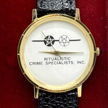 Ritualiste Crime Spécialistes Pentagramme Quartz Analogique Watch W / Boîte - $34.64