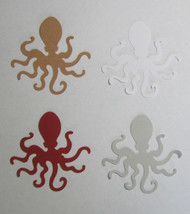 OCTOPUS Punch Set Lot of 24 punch-outs punchouts Cutouts U-Pick color - £5.18 GBP