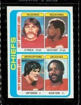 Vintage 1978 Tcg Football Card #512 Checklist Podolak White Barbaro Young Chiefs - £7.73 GBP