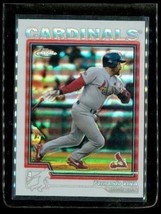 2004 Topps Chrome Refractor Baseball Card #73 Fernando Vina St Louis Cardinals - £15.31 GBP
