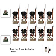 10 PCS Napoleonic Military Soldiers Building Blocks WW2 Figures Toys A28 - $24.99