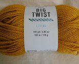 Big Twist Living Mustard  Dye Lot 191991 - $8.99