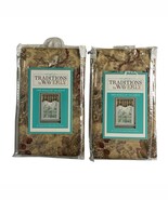 Traditions by Waverly Navarra Antique Scallop Valance Rod Pocket 52&quot;W X ... - $527.63 MXN