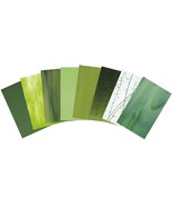 Bullseye It&#39;s Easy Being Green Fusible Glass Pack 90 Coe - $2,862.35 MXN