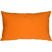 Caravan Cotton Orange 12x19 Throw Pillow, Complete with Pillow Insert - £21.27 GBP