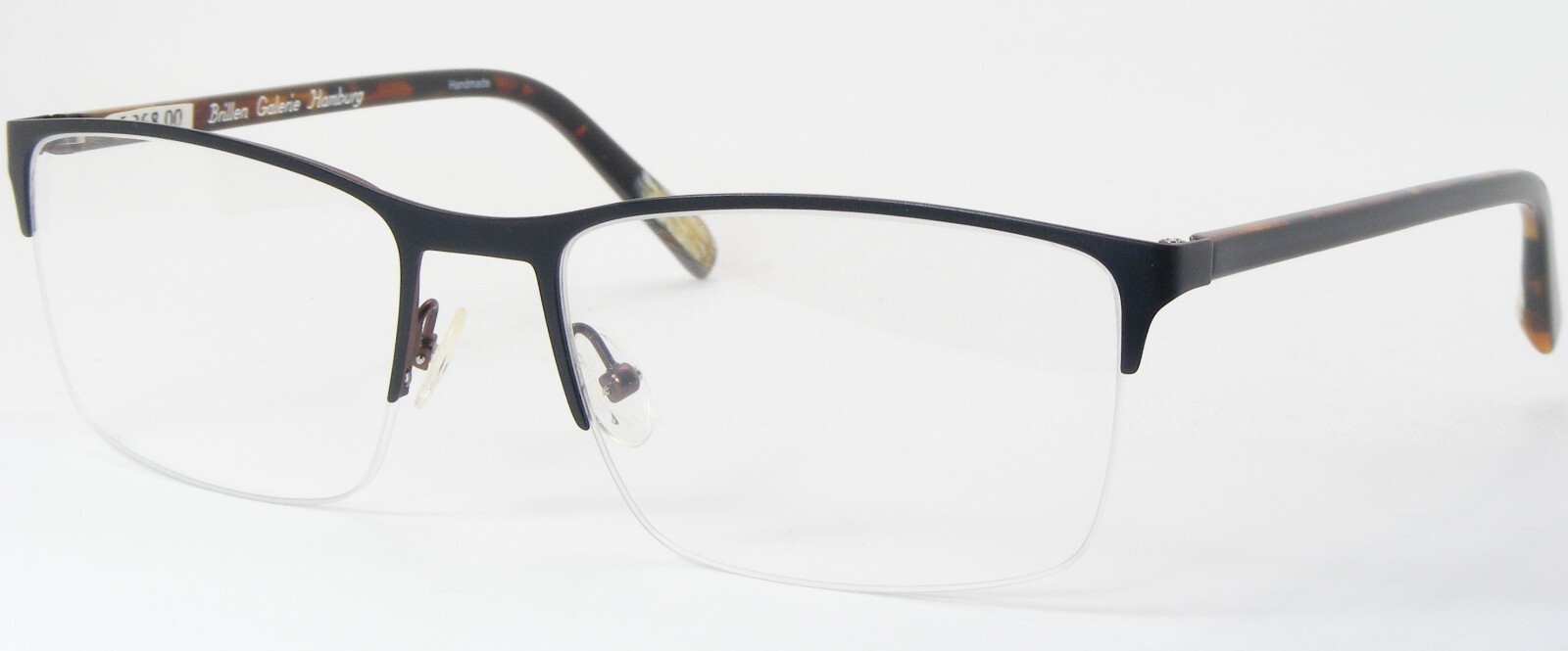 Galería De Gafas Hamburg Uri 146 Negro Mate GAFAS RARAS De Titanio 57-20... - $113.80