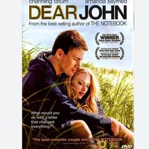Dear John DVD Movie Channing Tatum Amanda Seyfried romance drama Sparks - £10.86 GBP