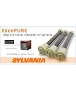 New EdenPURE GEN 4 USA 1000 Bulb Kit Set of 3 Sylvania Heating Elements ... - $69.99