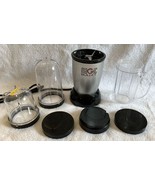 Magic Bullet MB1001B Blender Silver 10 Pc Set - £26.07 GBP