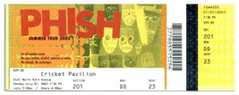 Etui Phish Pour Untorn Concert Ticket Stub July 7 2003 Phœnix - £40.44 GBP