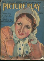 Picture Play Sep 1930-BILLIE Dove Cvr By Modest STEIN-COMPLETE MAGAZINE-G - £69.95 GBP
