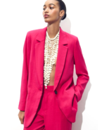 NWT ZARA SS25 HOT PINK FUSCIA  BLAZER  S - $79.99
