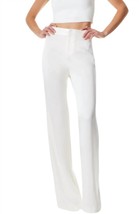 Alice + Olivia deanna high waisted pants in Ecru - $210.00