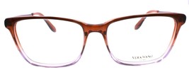 Vera Wang Tula WI Women&#39;s Eyeglasses Frames 53-16-135 Wine w/ Crystals - £33.39 GBP