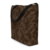 Camouflage Design Abstract Brown Style Beach Bag - £26.04 GBP