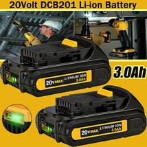 2Pack 20V Max Lithium-Ion Compact Battery Dcb203 Replacement - $51.99