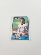 1988 Topps Ernest Givins #107 Totals Houston Oilers Football Card - $1.00