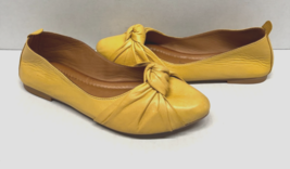 MIZ MOOZ WOMEN&#39;S SLIP ON  BALLET FLATS SHOES  YELLOW  37EU / 7US  # K-75 - $78.21
