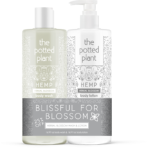 Potted Plant Lotion + Body Wash Duo  - Herbal Blossom, 16.9 Oz