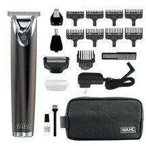 Wahl Stainless Steel Lithium Ion 2.0+ Slate Beard Trimmer for Men - Elec... - $116.99