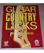 Guitar Country Licks Jay Friedman Instruction Book Vintage 1979 Lucky One - £31.28 GBP