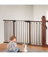 Cumbor 29.7-57&quot; Extra Wide Baby Gate for Stairs, Dog Gate for Doorways, ... - £67.08 GBP
