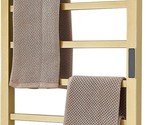 Dudyp Electric Heated Towel Warmer Rack Gold Bathroom Accessories, With,... - $184.92