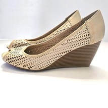 CL by Chinese Laundry Womens Shoes Size 9.5 Wedge Pumps Perforated Uppers . - £13.65 GBP