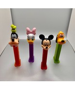 Set of 4 Disney Pez - Mickey Mouse, Daisy Duck, Goofy &amp; Pluto - £9.34 GBP