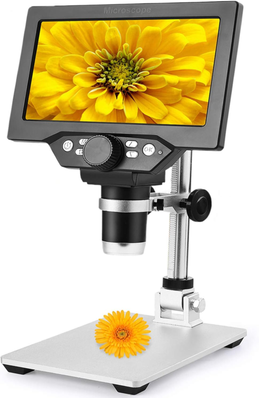 1080P HD Coin Microscope, Camera Video Recorder with 8 Lights for Solder... - $133.91