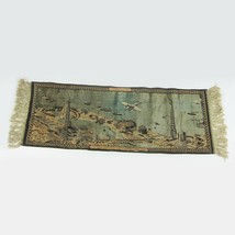 1933 Chicago World&#39;s Fair Tapestry Souvenir Century Of Progress 40&quot; x 12... - $79.99