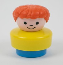 FISHER PRICE CHUNKY LITTLE PEOPLE REDHEAD MOM YELLOW REPLACEMENT FIGURE ... - $6.33