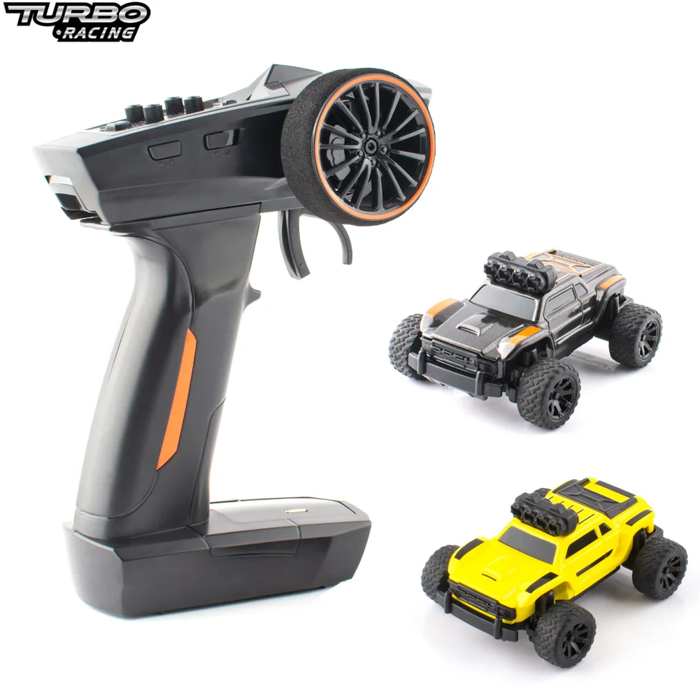 Turbo Racing Baby Monster 1:76 scale Monster Truck RTR Remote Control Mini - £94.32 GBP