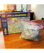 Jan Van Haasteren Puzzle WC Women’s Soccer  1000 piece Comic Jumbo #19091 - $40.76 CAD